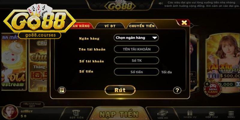 Hướng dẫn cách khắc phục việc rút tiền Go88 lâu